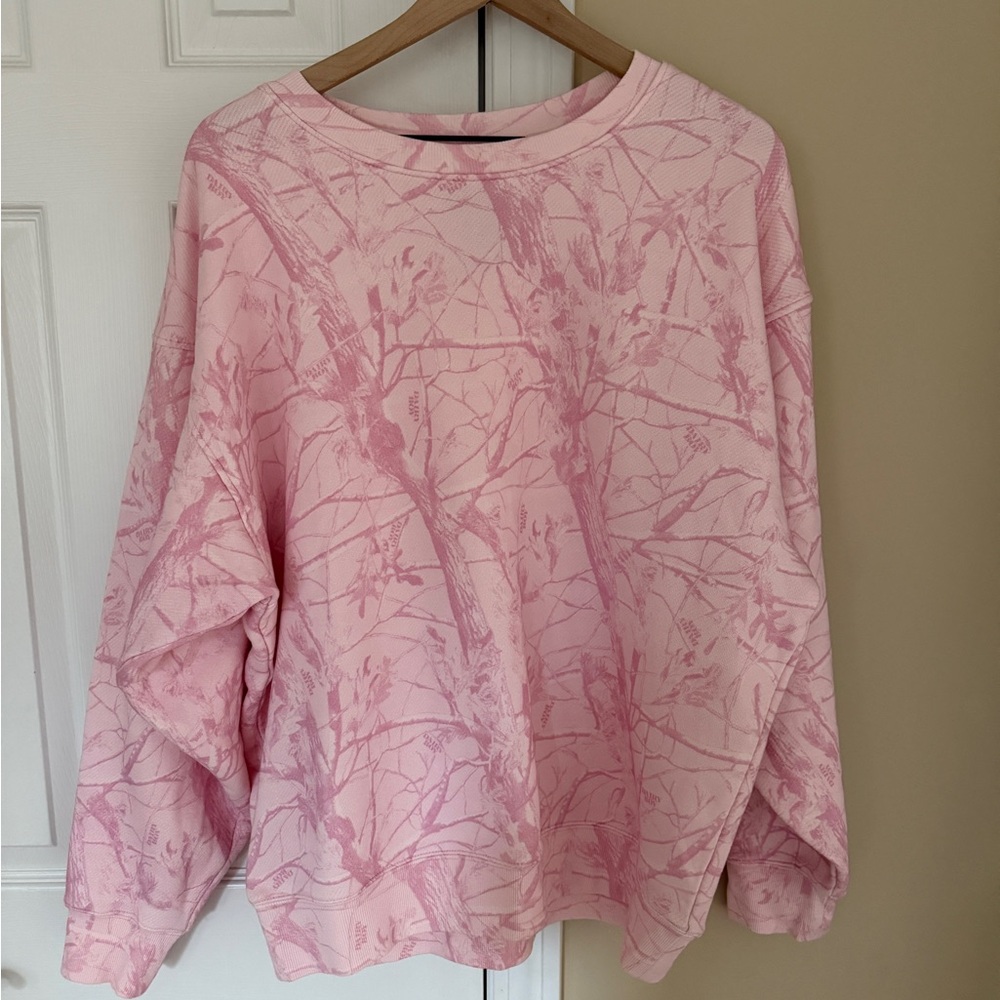 Dairy Boy Pink Camo Crewneck